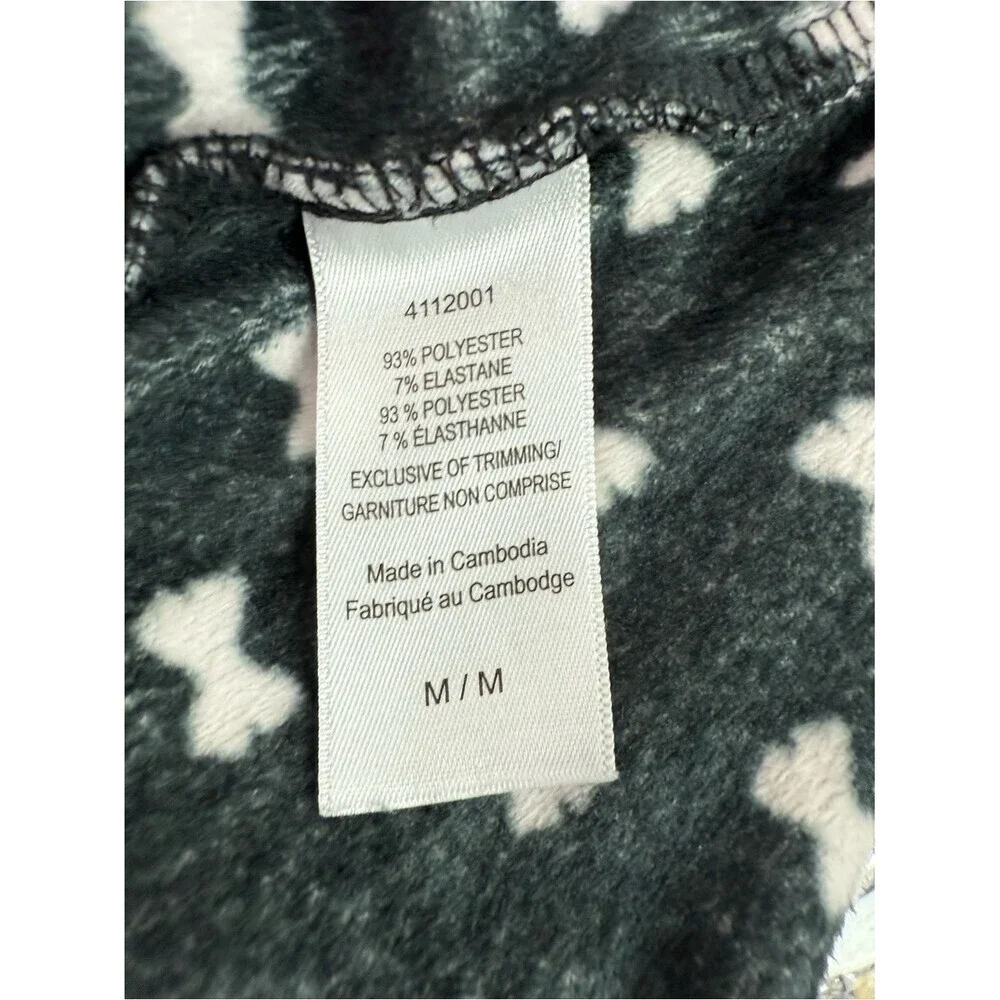 kate spade Black Jogger Pants with Pink Bow Print